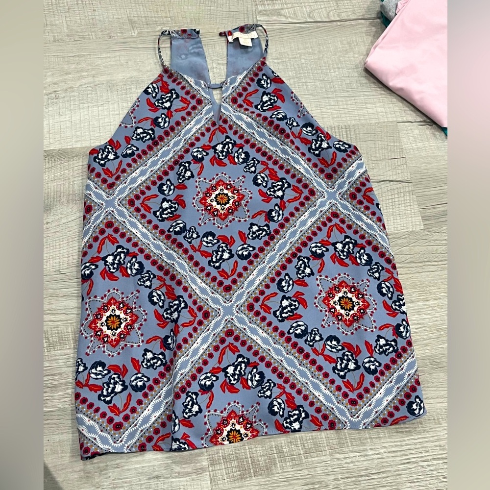 Boutique Bandana western tank top
